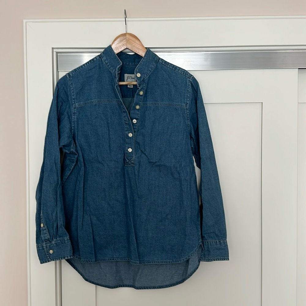 J Crew denim tunic - Size 4